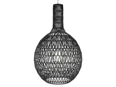 Suspension lamp RodiaRotin LEROYMERLIN 3D model