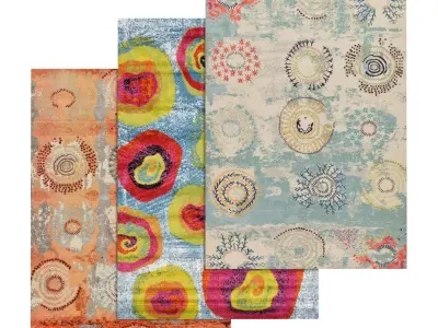 Rug Set 1990 3D model