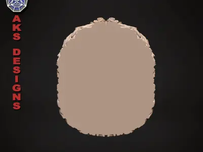 Eagle version 1 Bas relief 3D print model