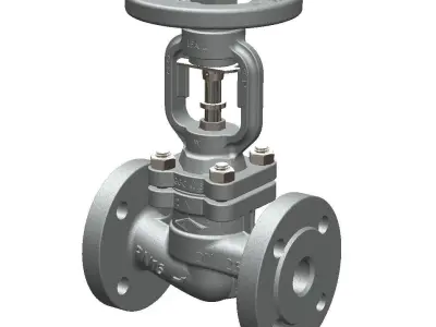 Industrial Valve 3D print model