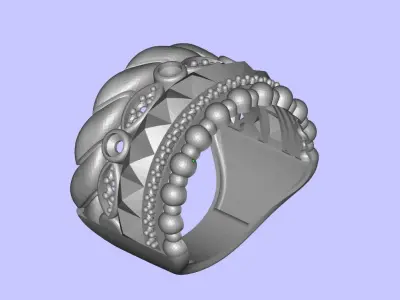 Portofino Ring 3D print model