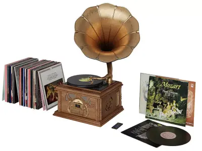 Classic Gramophone BLENDER 3D Model Cycles 3D model