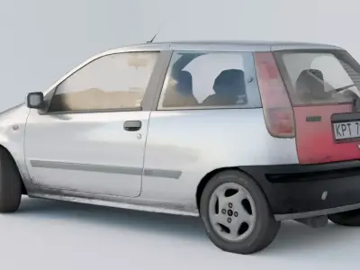 Fiat punto custom 3D model