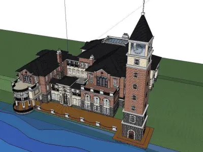 Regal-Luxury-Villa Area-018 3D model