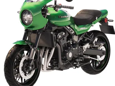 Kawasaki Z900RS Cafe 2020 3D model