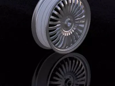 Balloon disc for car 3D print model