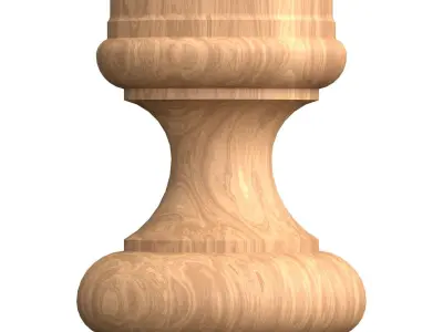 Stair baluster 14-1 3D print model