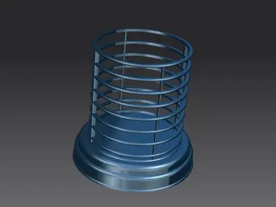 Pen pot Free 3D model