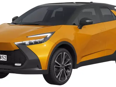 Toyota C-HR 2024 3D model