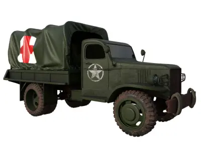 army truck 3D model