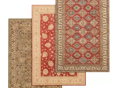 Rug Set 1884 3D model