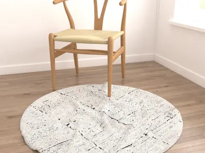 Rugs No 1007 Low-poly 3D model
