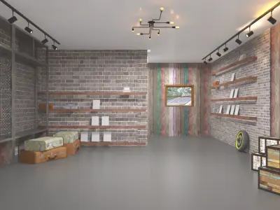 Home Garage 3D model