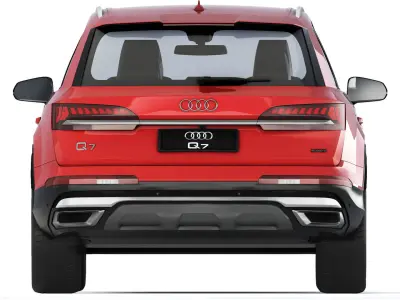 Audi Q7 S-Line 2020 3D model