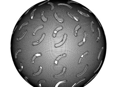 Plastic Premium Lamp Top Cover Toy 3D model