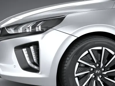 Hyundai Ioniq 2020 3D model