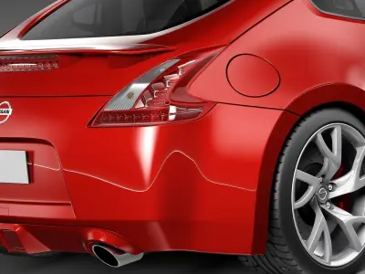 Nissan 370z 2015 3D model