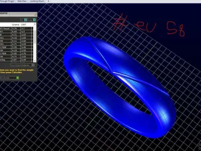 MY 019 MENRING 3D print model