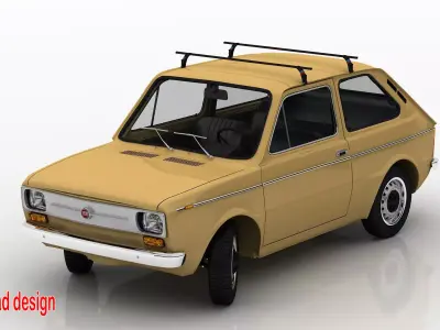seat 133 1979 v2 3D model