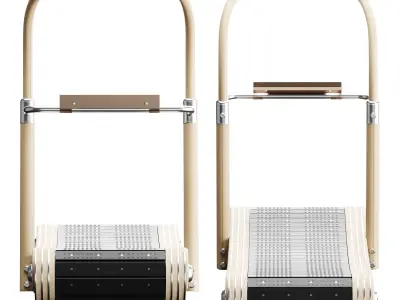 PENT IRENA Premium Curve Manual Treadmill 3D model