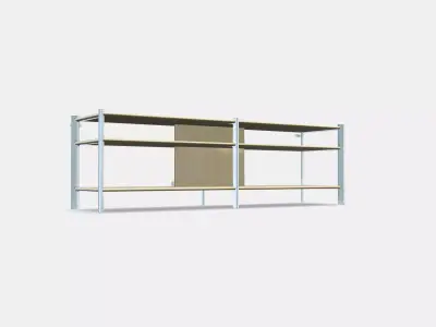 JATTESTA TV bench 1 Low-poly 3D model