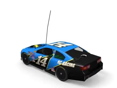 Game Ready RC Sedan Racecar Low-poly 3D model