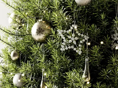 Christmas tree 3D model