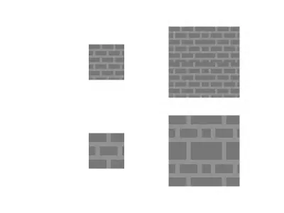 2D pixel action adventure platformer tile set Free 3D model