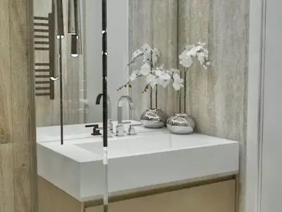 Bathroom design 3D print model