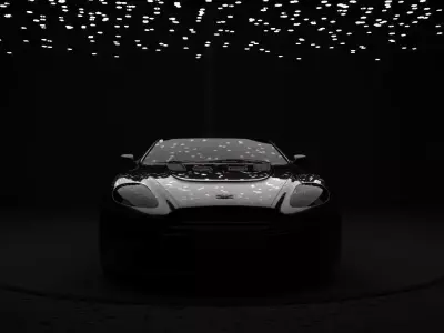 Aston Martin 3D model get