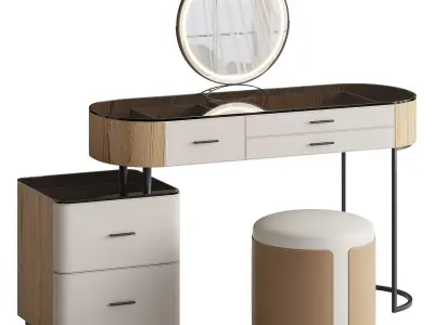 Coiffeuse Mahlon 3D model