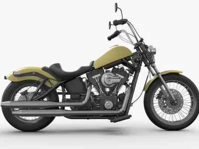 Motorcycle generic 3D model