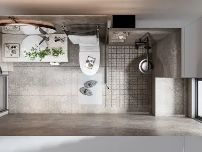 Bathroom  1 3D model