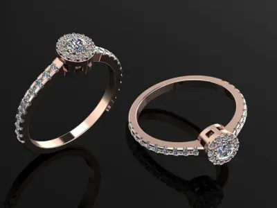 Women Ring 28 3D print model