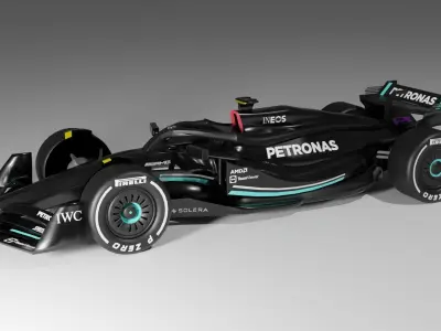 Mercedes AMG Petronas F1 Concept Design 3D model