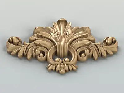 Central decor 032 3D model