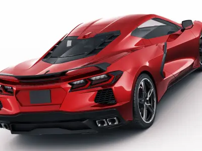 Corvette C8 3D model
