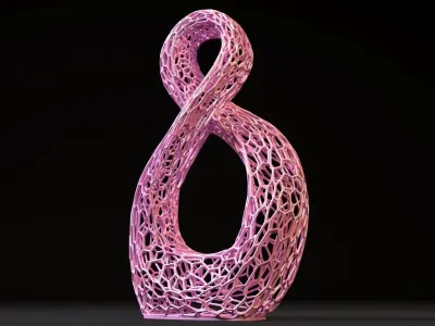 vase beautiful 3D print model
