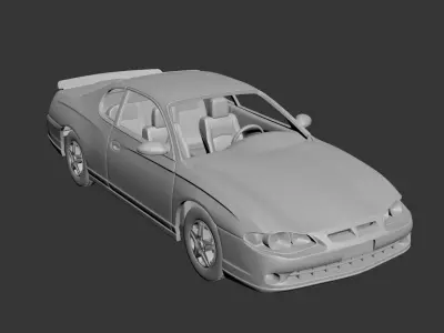 Chevrolet Monte Carlo 2005 3D print model