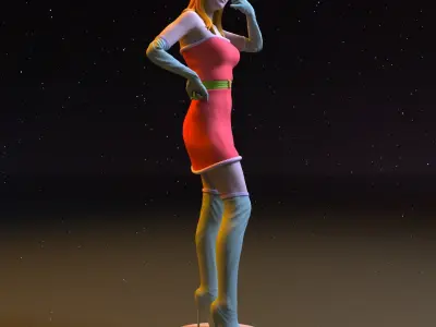 Merry Christmas 3D print model