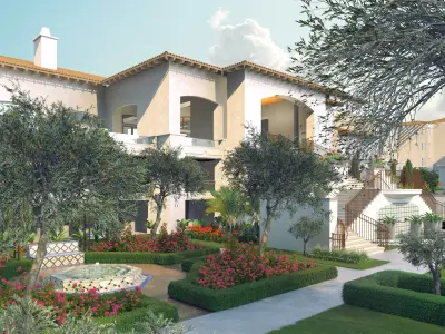 Olea europaea olive trees 3D Model Collection