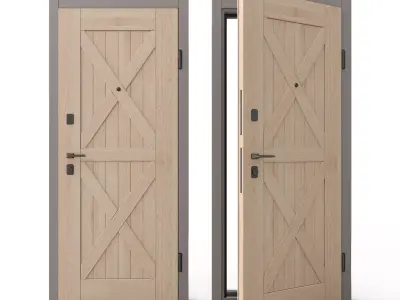 Moleil Door 3D model
