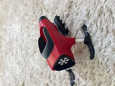 Christmas Winter Santa Sleigh 3D print model