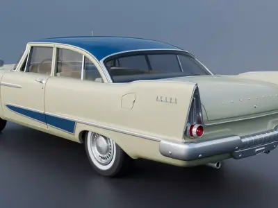 Plymouth Plaza 1958 3D print model