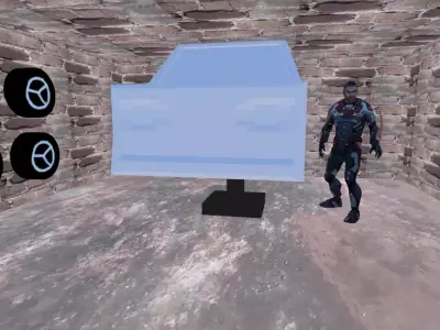 The Garage shooter game Free 3D print model