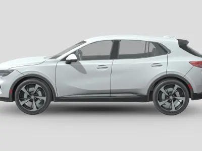 Buick Envision 2021 Low-poly 3D model