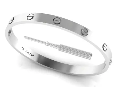 Love Bracelet Size 21 3D print model