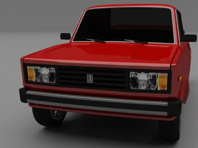 Lada nova 3D model