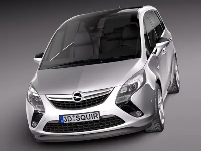 Opel Zafira Tourer 2012 3D model