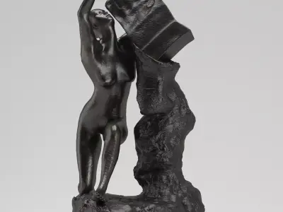 Auguste Rodin Orpheus 3D model